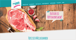 Desktop Screenshot of metzgerei-a-sauter.de